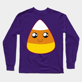 Another Cute Happy Candy Corn (Purple) Long Sleeve T-Shirt